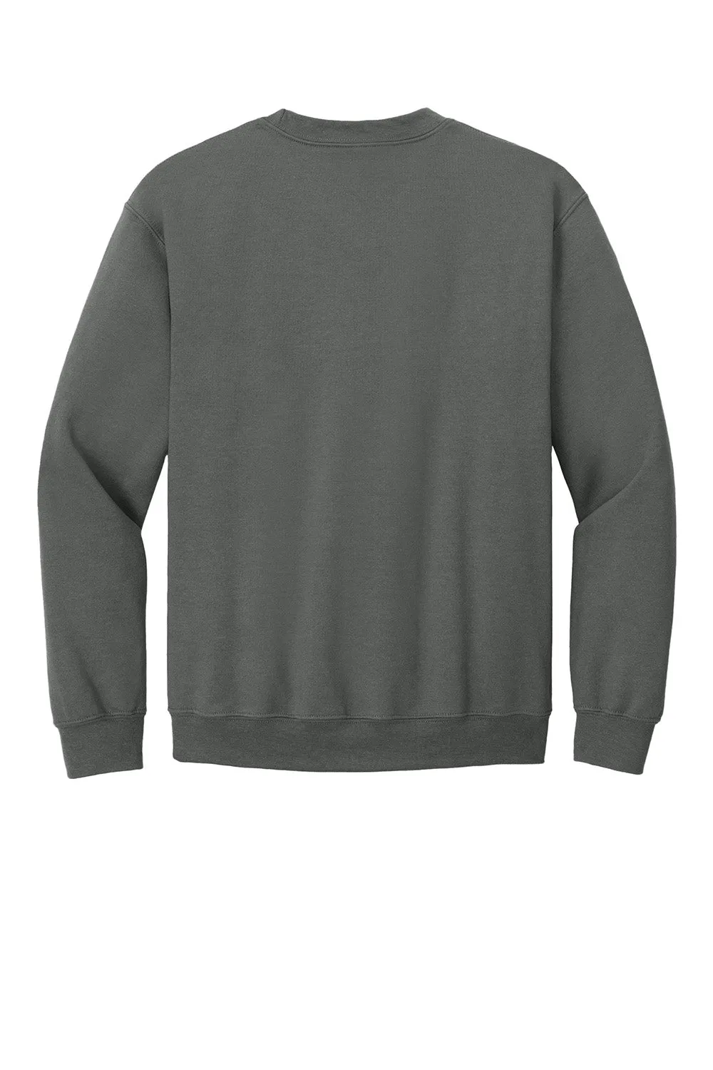 Gildan Mens Pill Resistant Fleece Crewneck Sweatshirt - Charcoal Grey  Affordable Clothing Gildan