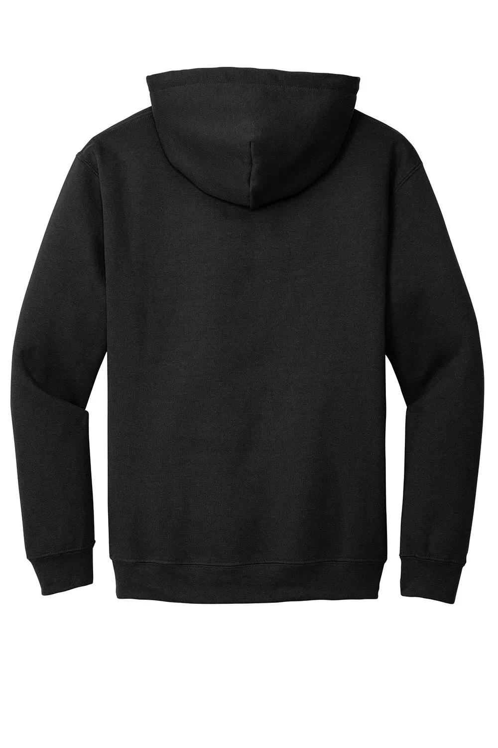 Gildan Mens Pill Resistant Hooded Sweatshirt Hoodie w/ Pouch Pocket - Black  Affordable Clothing Gildan