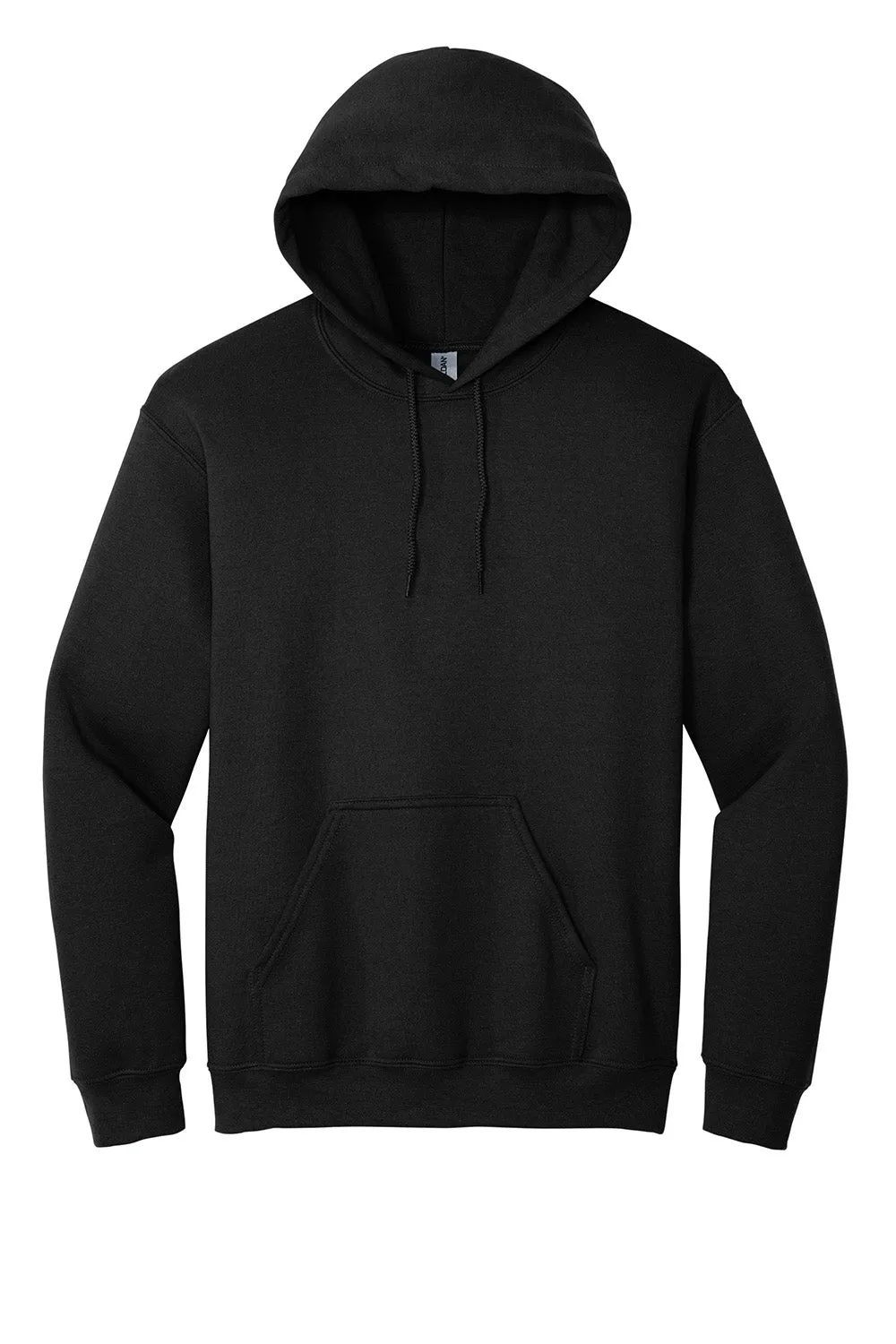 Gildan Mens Pill Resistant Hooded Sweatshirt Hoodie w/ Pouch Pocket - Black  Affordable Clothing Gildan