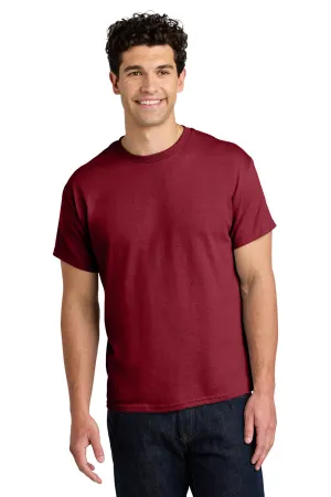Gildan Mens Short Sleeve Crewneck T-Shirt - Antique Cherry Red  Affordable Clothing Gildan