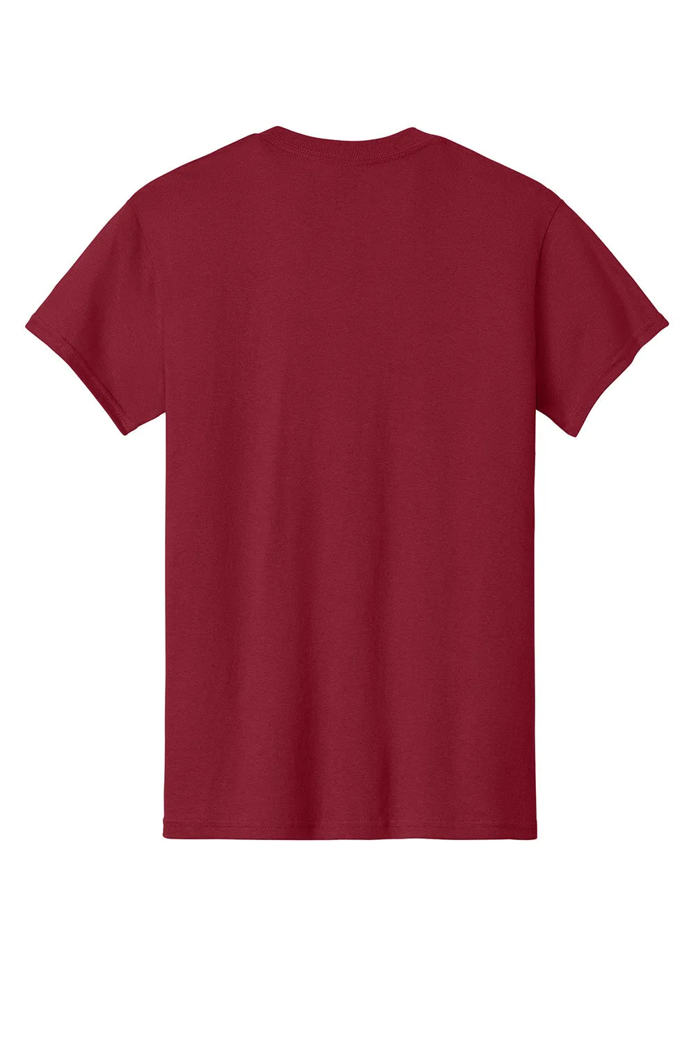 Gildan Mens Short Sleeve Crewneck T-Shirt - Antique Cherry Red  Affordable Clothing Gildan