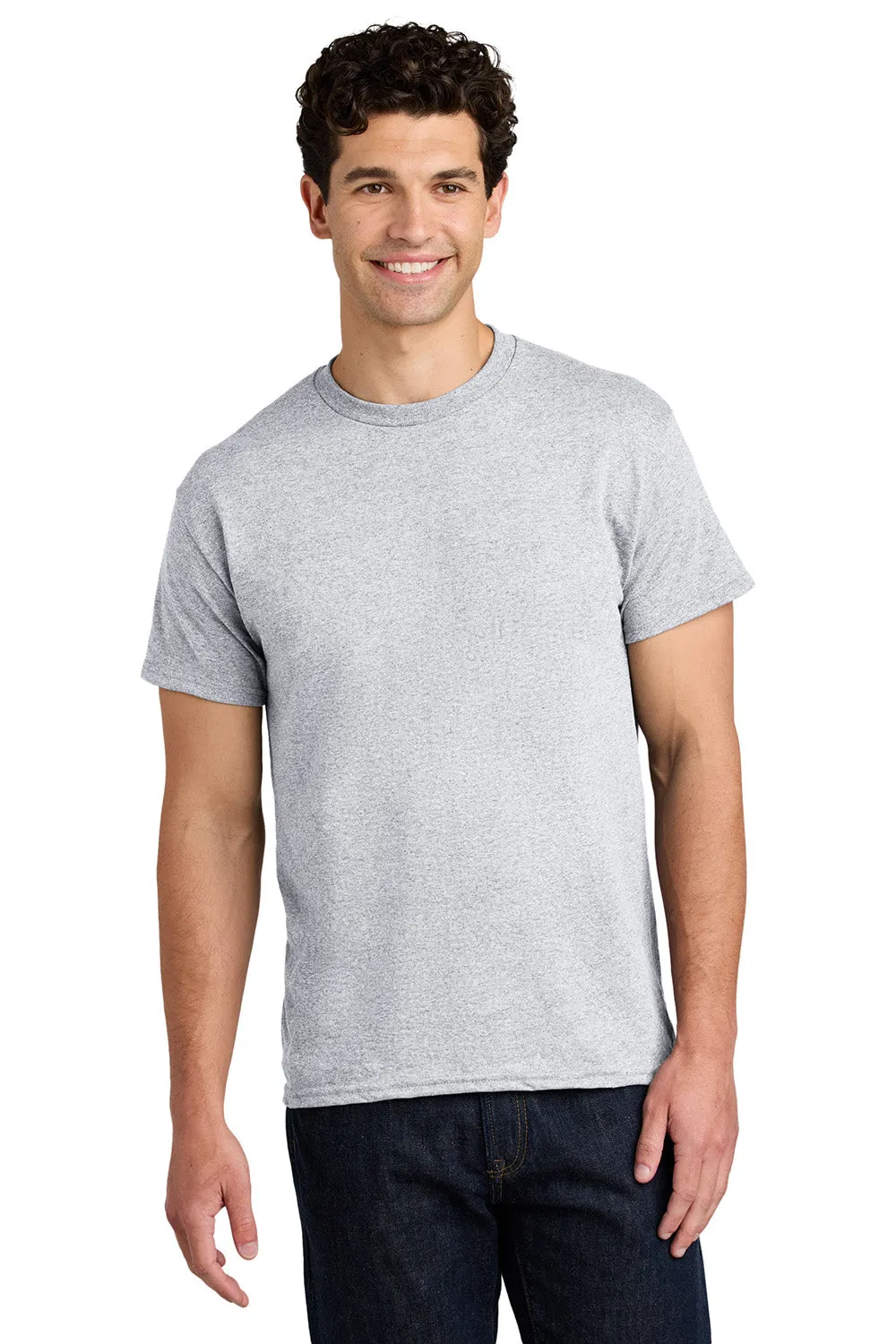 Gildan Mens Short Sleeve Crewneck T-Shirt - Ash Grey  Affordable Clothing Gildan