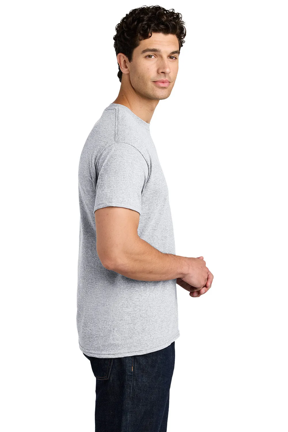 Gildan Mens Short Sleeve Crewneck T-Shirt - Ash Grey  Affordable Clothing Gildan