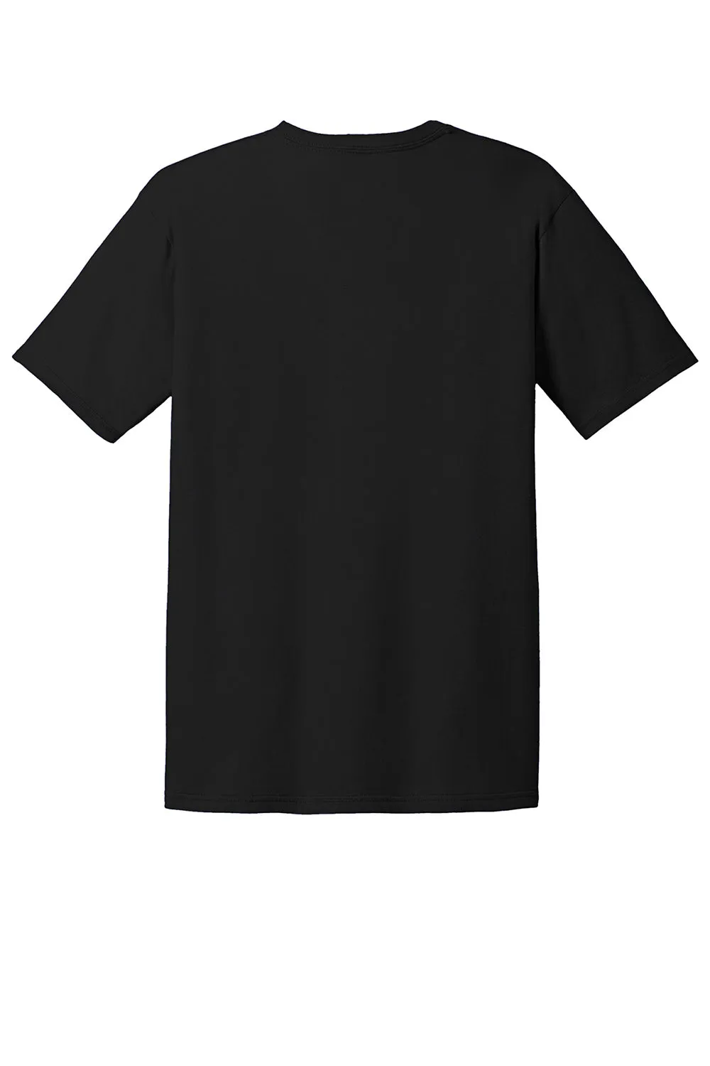 Gildan Mens Short Sleeve Crewneck T-Shirt - Black  Affordable Clothing Gildan