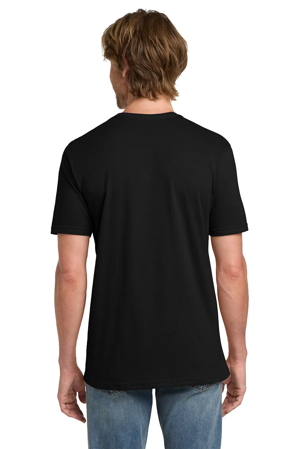 Gildan Mens Short Sleeve Crewneck T-Shirt - Black  Affordable Clothing Gildan