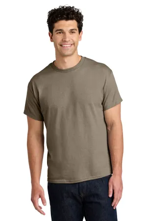 Gildan Mens Short Sleeve Crewneck T-Shirt - Brown Savana  Affordable Clothing Gildan