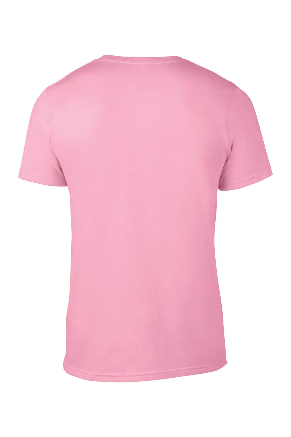 Gildan Mens Short Sleeve Crewneck T-Shirt - Charity Pink  Affordable Clothing Gildan