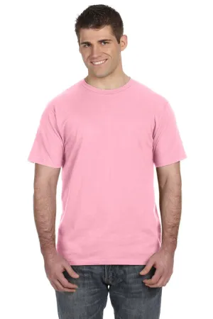 Gildan Mens Short Sleeve Crewneck T-Shirt - Charity Pink  Affordable Clothing Gildan