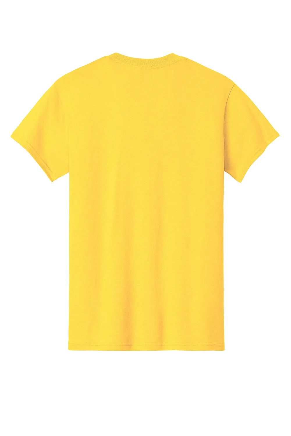 Gildan Mens Short Sleeve Crewneck T-Shirt - Daisy Yellow  Affordable Clothing Gildan