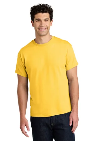 Gildan Mens Short Sleeve Crewneck T-Shirt - Daisy Yellow  Affordable Clothing Gildan