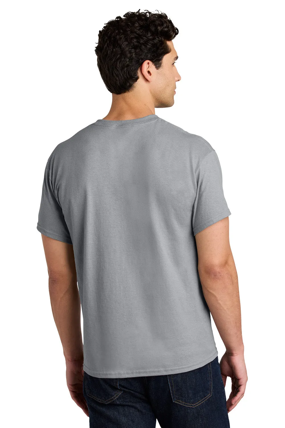 Gildan Mens Short Sleeve Crewneck T-Shirt - Gravel Grey  Affordable Clothing Gildan