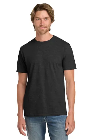 Gildan Mens Short Sleeve Crewneck T-Shirt - Heather Dark Grey  Affordable Clothing Gildan