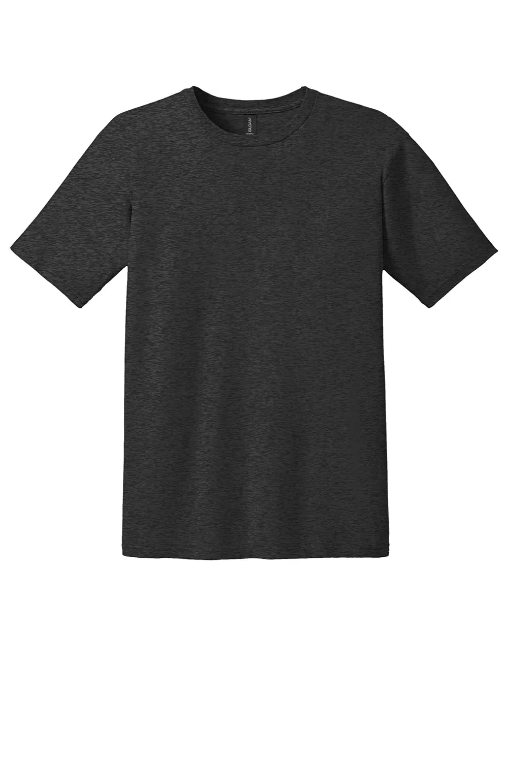 Gildan Mens Short Sleeve Crewneck T-Shirt - Heather Dark Grey  Affordable Clothing Gildan