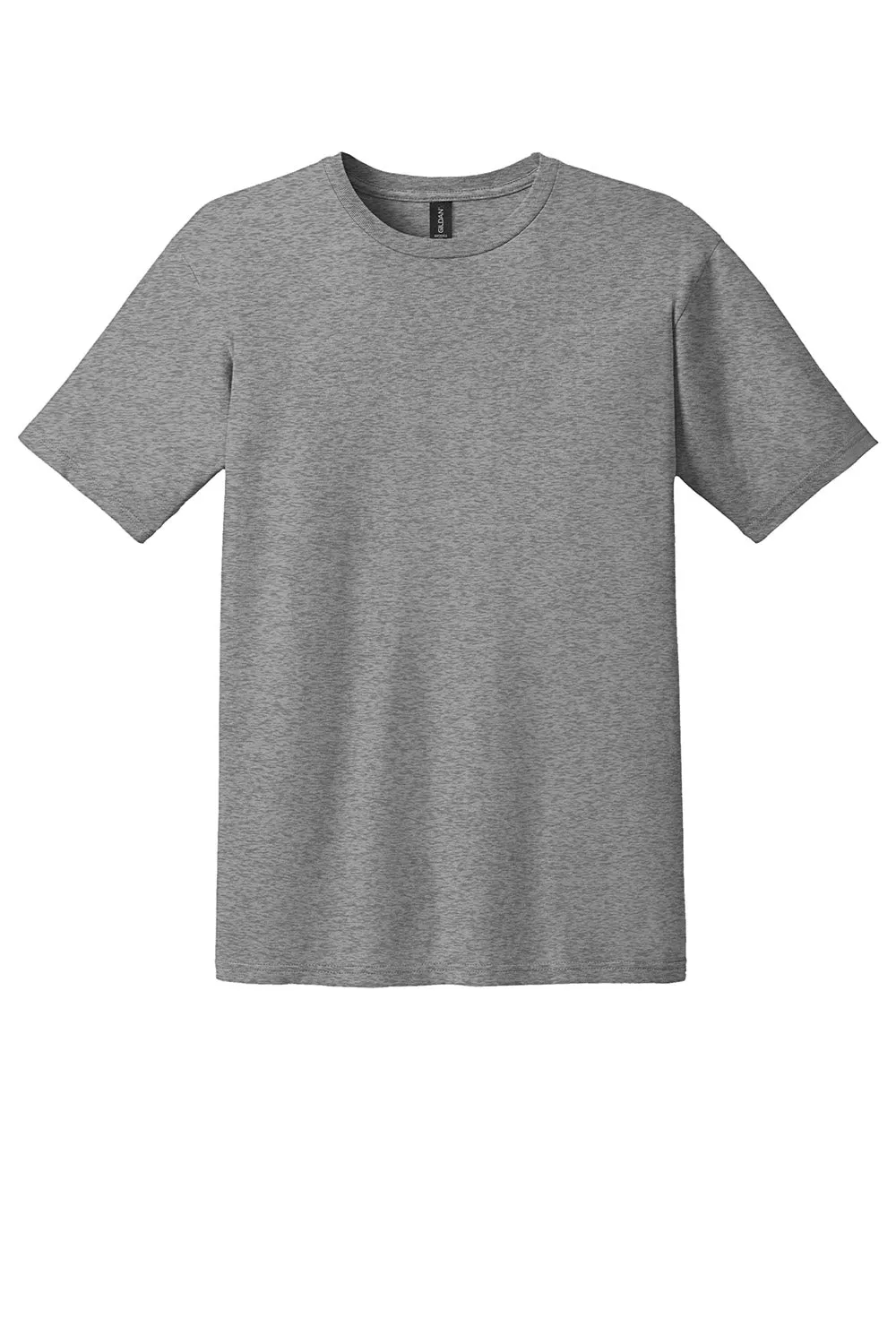Gildan Mens Short Sleeve Crewneck T-Shirt - Heather Graphite Grey  Affordable Clothing Gildan