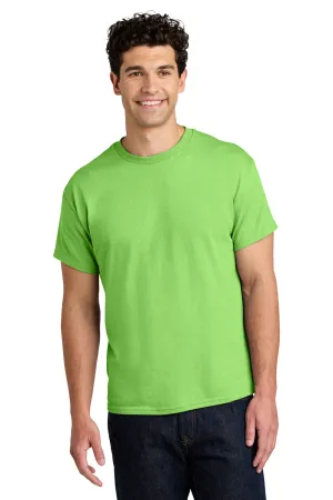 Gildan Mens Short Sleeve Crewneck T-Shirt - Lime Green  Affordable Clothing Gildan