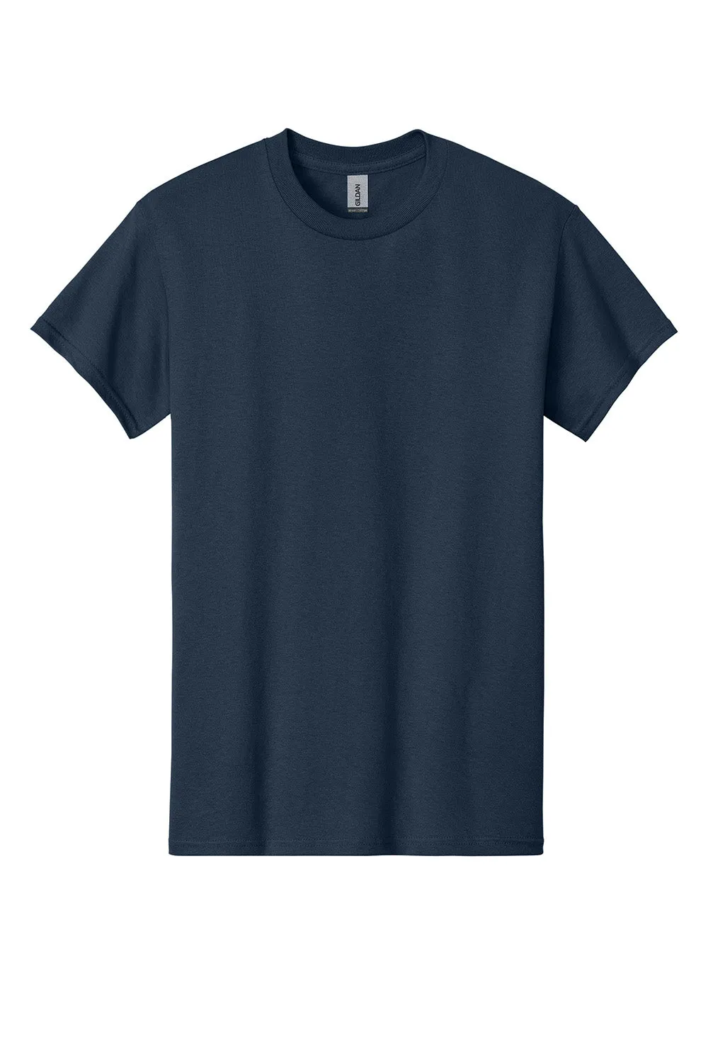 Gildan Mens Short Sleeve Crewneck T-Shirt - Navy Blue  Affordable Clothing Gildan