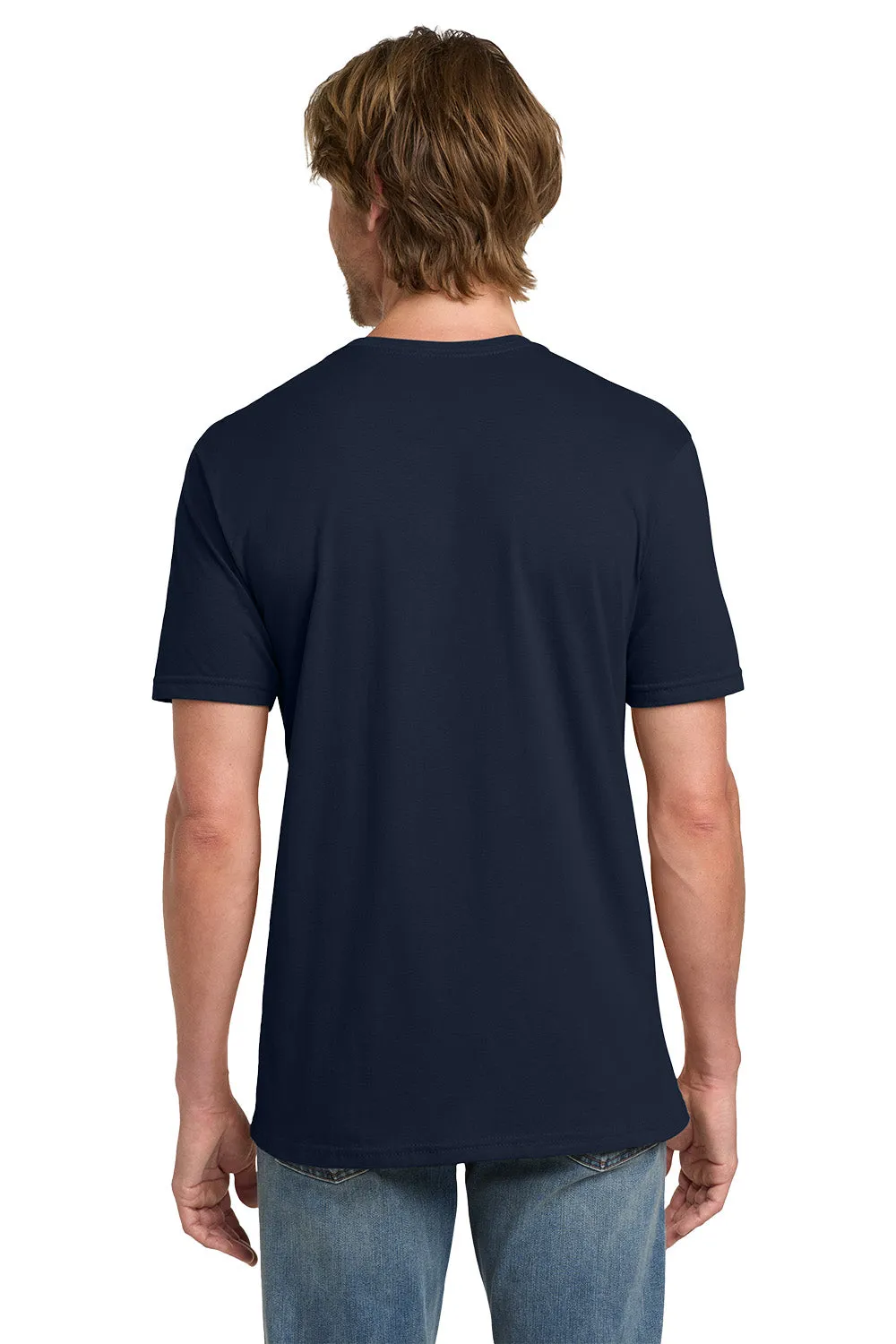 Gildan Mens Short Sleeve Crewneck T-Shirt - Navy Blue  Affordable Clothing Gildan