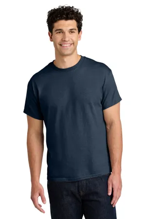 Gildan Mens Short Sleeve Crewneck T-Shirt - Navy Blue  Affordable Clothing Gildan