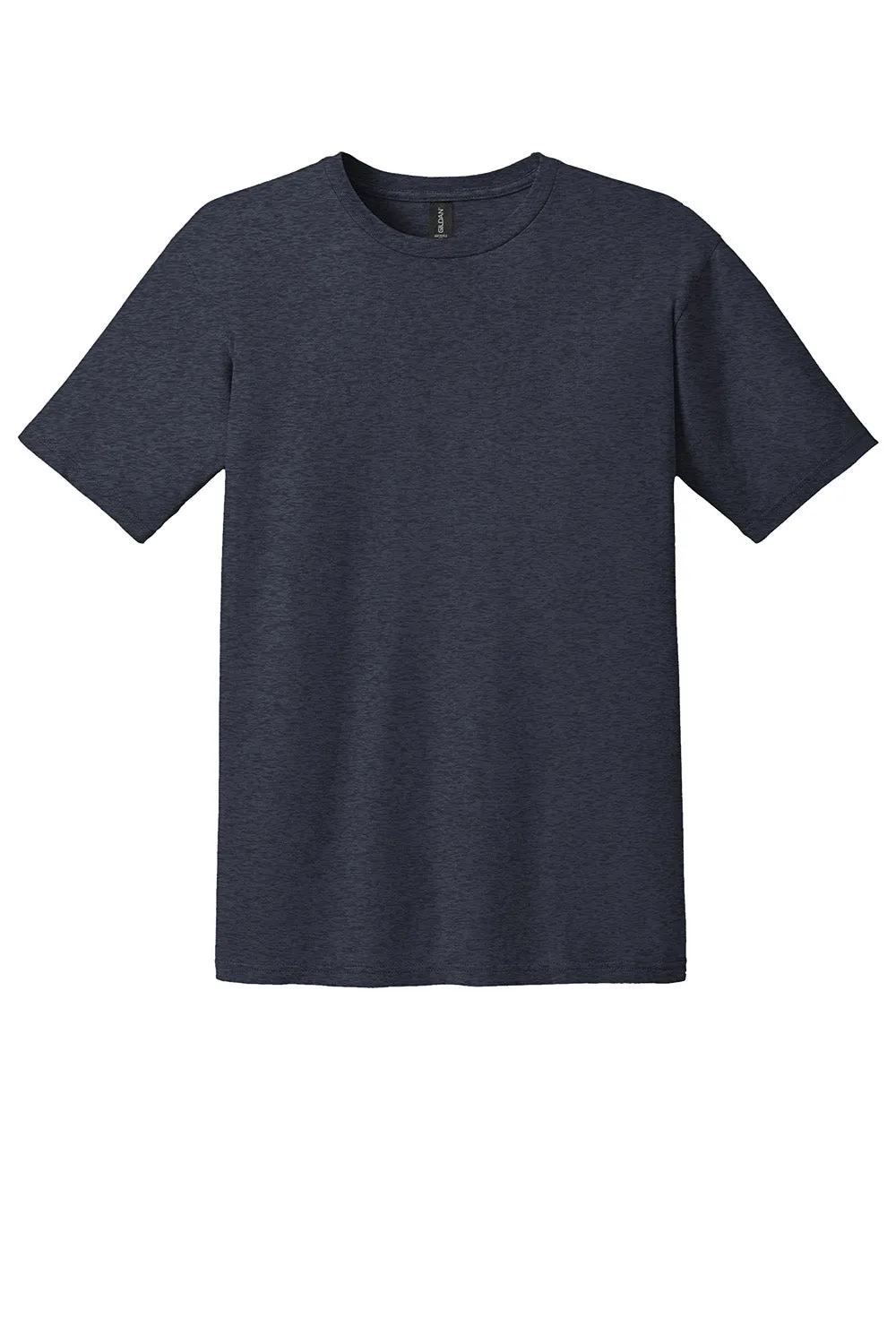 Gildan Mens Short Sleeve Crewneck T-Shirt - Navy Blue  Affordable Clothing Gildan