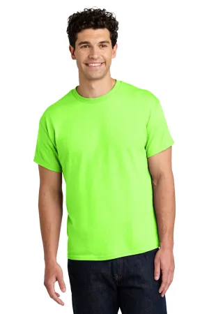 Gildan Mens Short Sleeve Crewneck T-Shirt - Neon Green  Affordable Clothing Gildan