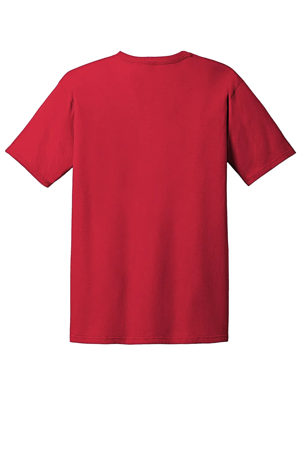 Gildan Mens Short Sleeve Crewneck T-Shirt - Red  Affordable Clothing Gildan