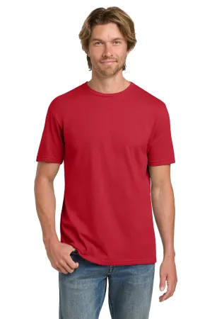 Gildan Mens Short Sleeve Crewneck T-Shirt - Red  Affordable Clothing Gildan