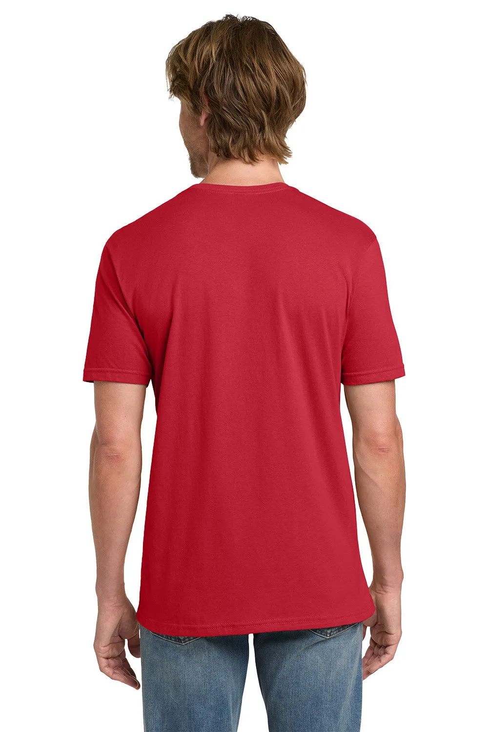 Gildan Mens Short Sleeve Crewneck T-Shirt - Red  Affordable Clothing Gildan