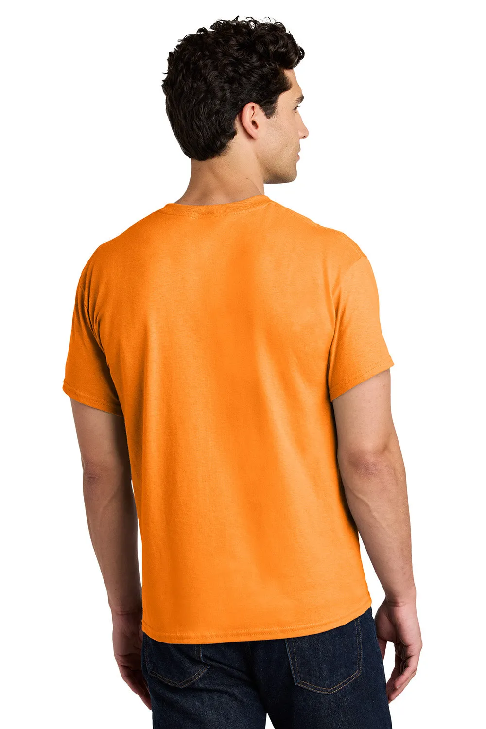 Gildan Mens Short Sleeve Crewneck T-Shirt - Tennessee Orange  Affordable Clothing Gildan