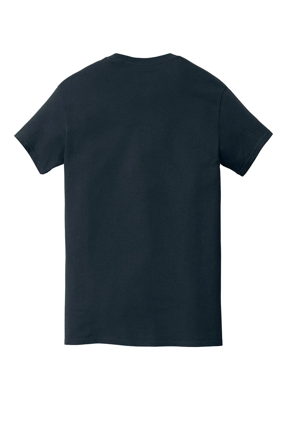 Gildan Mens Short Sleeve Crewneck T-Shirt w/ Pocket - Navy Blue  Affordable Clothing Gildan