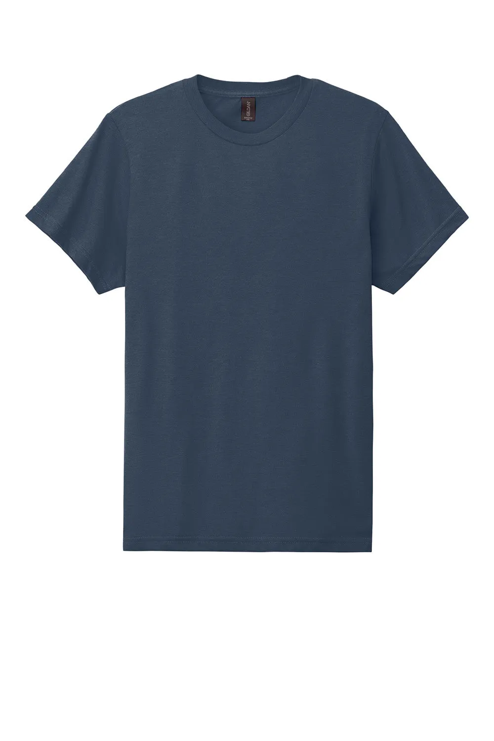 Gildan Mens Softstyle CVC Short Sleeve Crewneck T-Shirt - Navy Blue Mist  Affordable Clothing Gildan