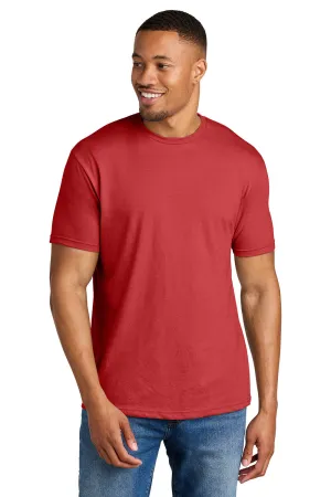 Gildan Mens Softstyle CVC Short Sleeve Crewneck T-Shirt - Red Mist  Affordable Clothing Gildan