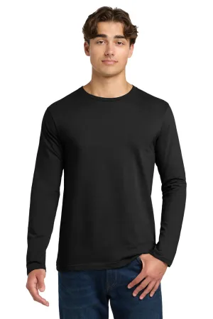 Gildan Mens Softstyle Long Sleeve Crewneck T-Shirt - Black  Affordable Clothing Gildan
