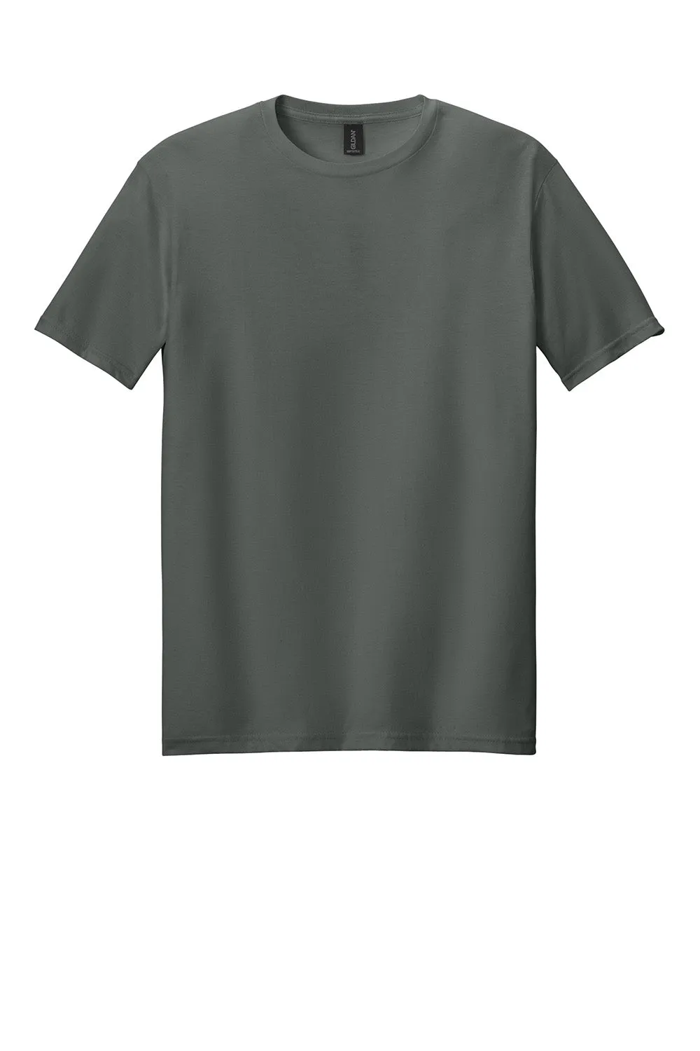 Gildan Mens Softstyle Short Sleeve Crewneck T-Shirt - Charcoal Grey  Affordable Clothing Gildan