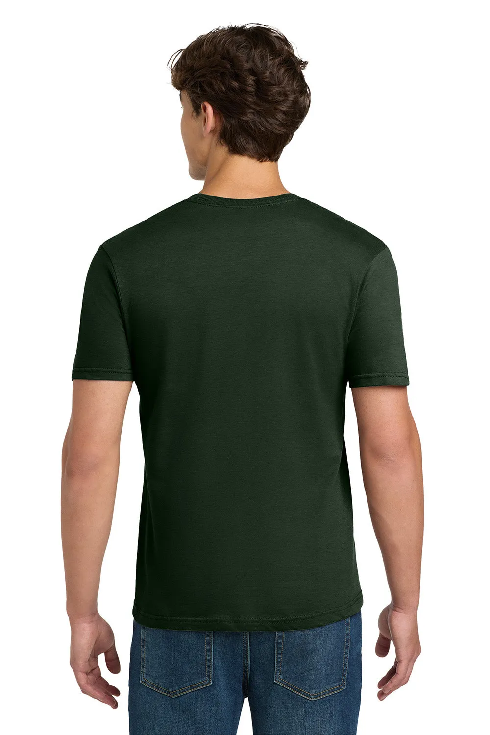 Gildan Mens Softstyle Short Sleeve Crewneck T-Shirt - Forest Green  Affordable Clothing Gildan