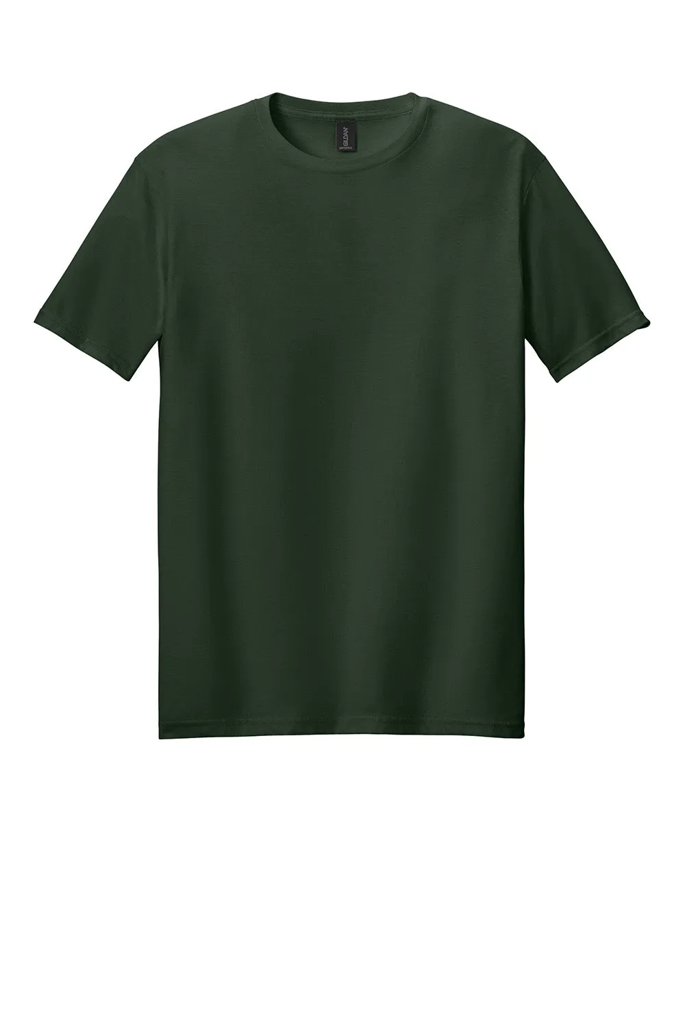 Gildan Mens Softstyle Short Sleeve Crewneck T-Shirt - Forest Green  Affordable Clothing Gildan