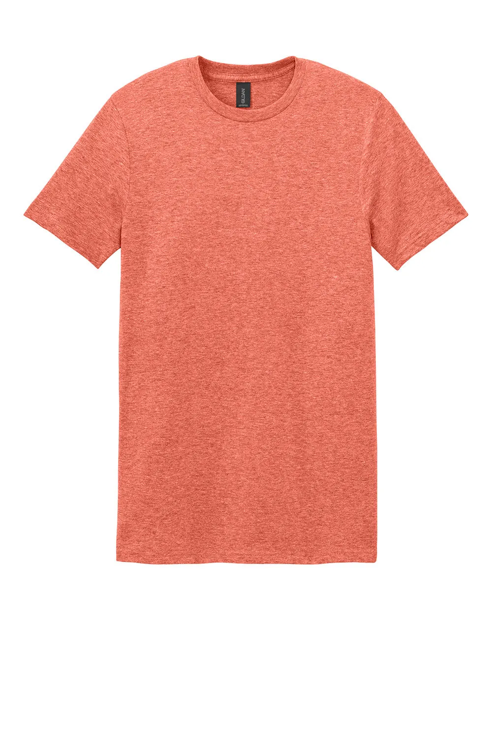 Gildan Mens Softstyle Short Sleeve Crewneck T-Shirt - Heather Orange  Affordable Clothing Gildan