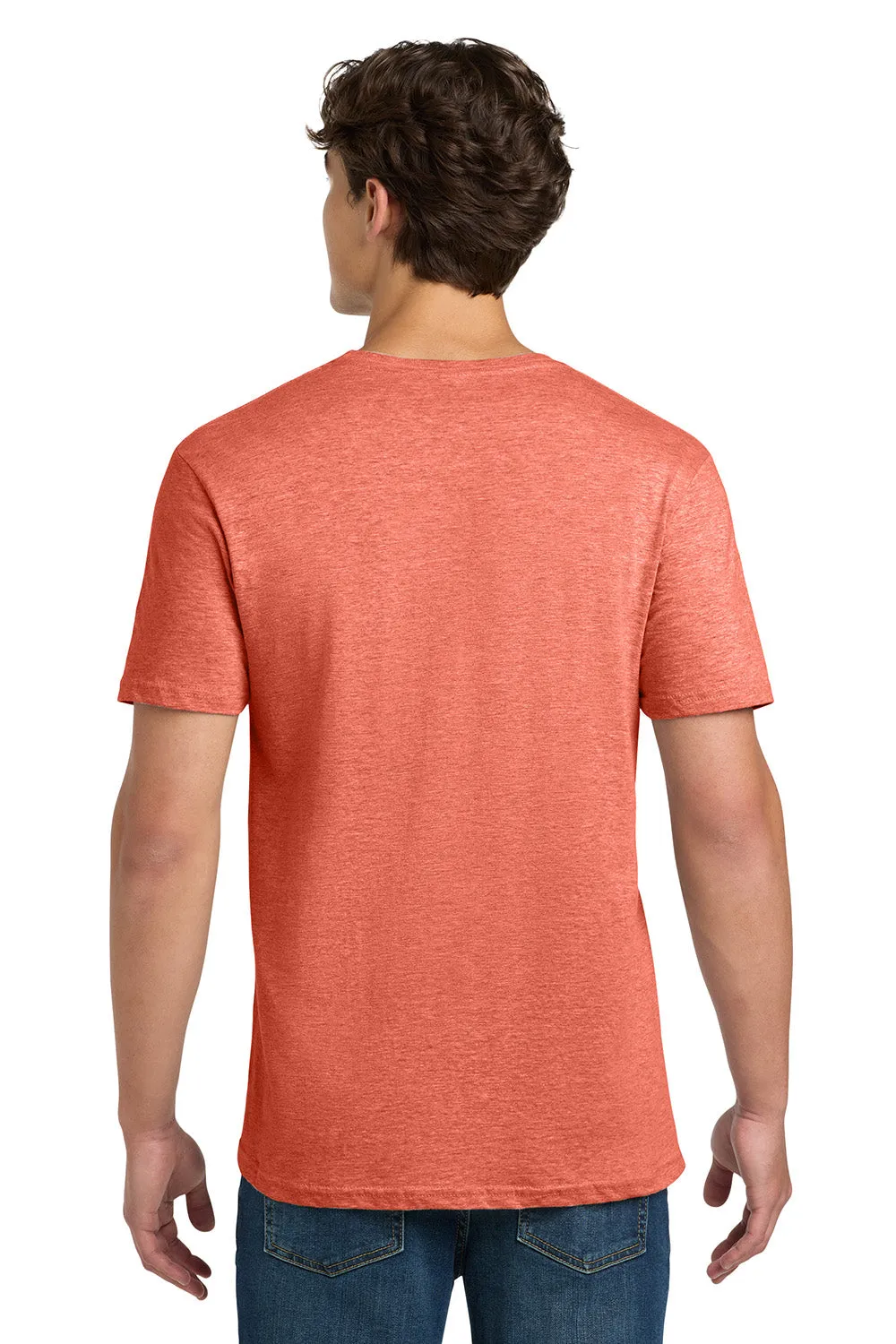 Gildan Mens Softstyle Short Sleeve Crewneck T-Shirt - Heather Orange  Affordable Clothing Gildan