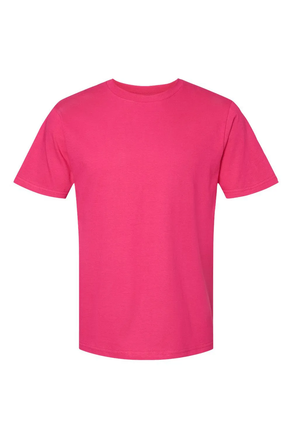 Gildan Mens Softstyle Short Sleeve Crewneck T-Shirt - Heliconia Pink  Affordable Clothing Gildan