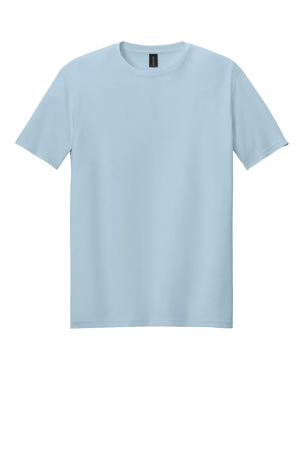 Gildan Mens Softstyle Short Sleeve Crewneck T-Shirt - Light Blue  Affordable Clothing Gildan