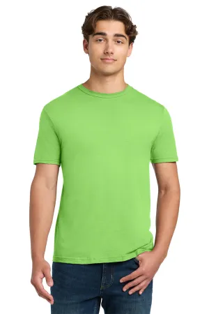 Gildan Mens Softstyle Short Sleeve Crewneck T-Shirt - Lime Green  Affordable Clothing Gildan