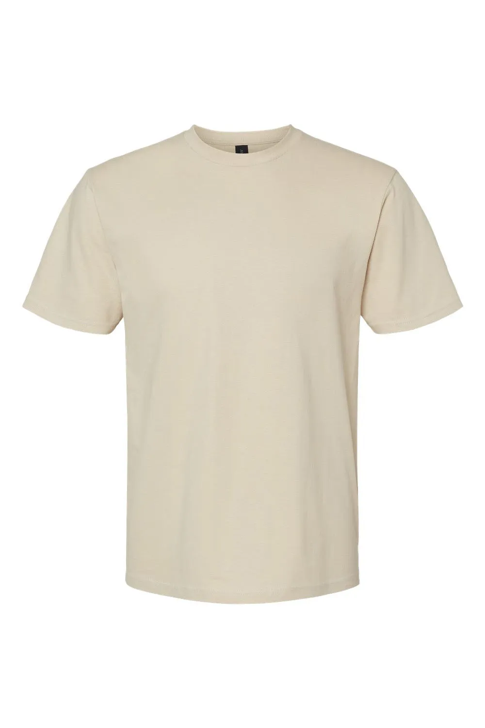 Gildan Mens Softstyle Short Sleeve Crewneck T-Shirt - Sand  Affordable Clothing Gildan