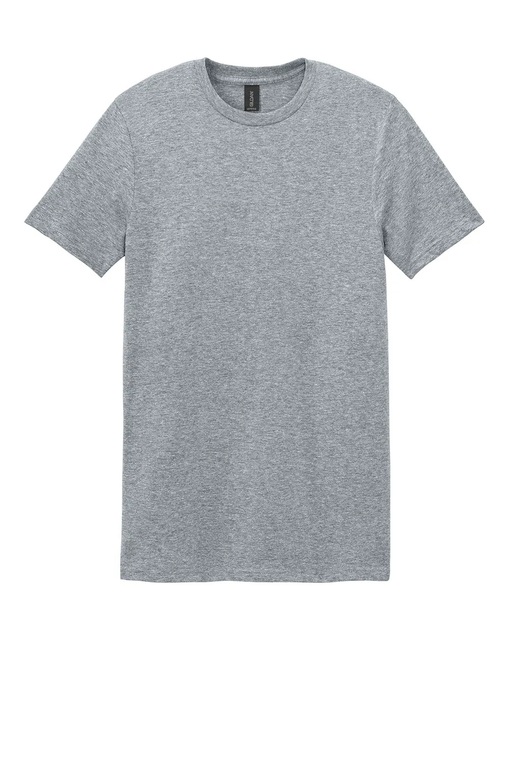 Gildan Mens Softstyle Short Sleeve Crewneck T-Shirt - Sport Grey  Affordable Clothing Gildan