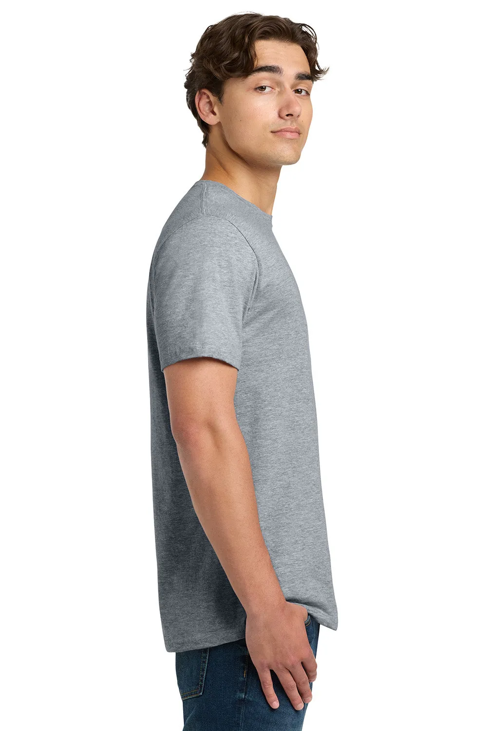 Gildan Mens Softstyle Short Sleeve Crewneck T-Shirt - Sport Grey  Affordable Clothing Gildan