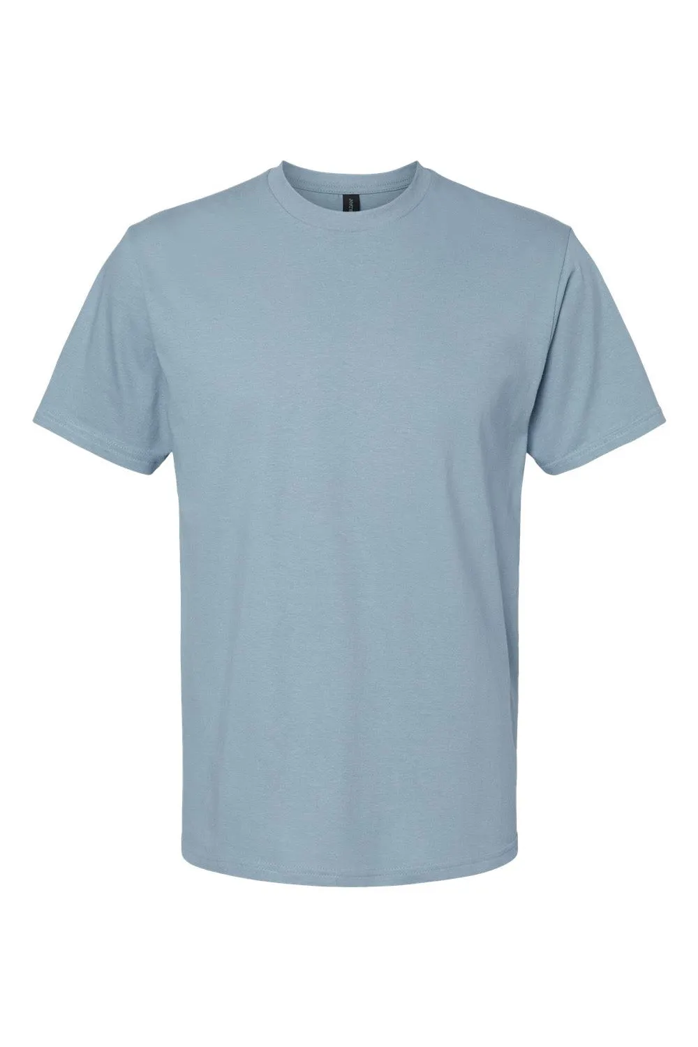 Gildan Mens Softstyle Short Sleeve Crewneck T-Shirt - Stone Blue  Affordable Clothing Gildan