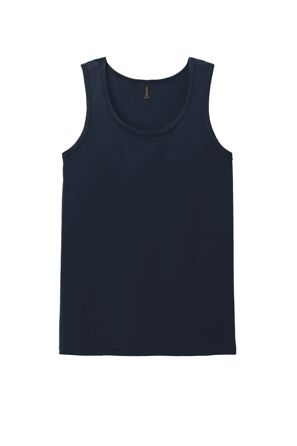 Gildan Mens Softstyle Tank Top - Navy Blue  Affordable Clothing Gildan