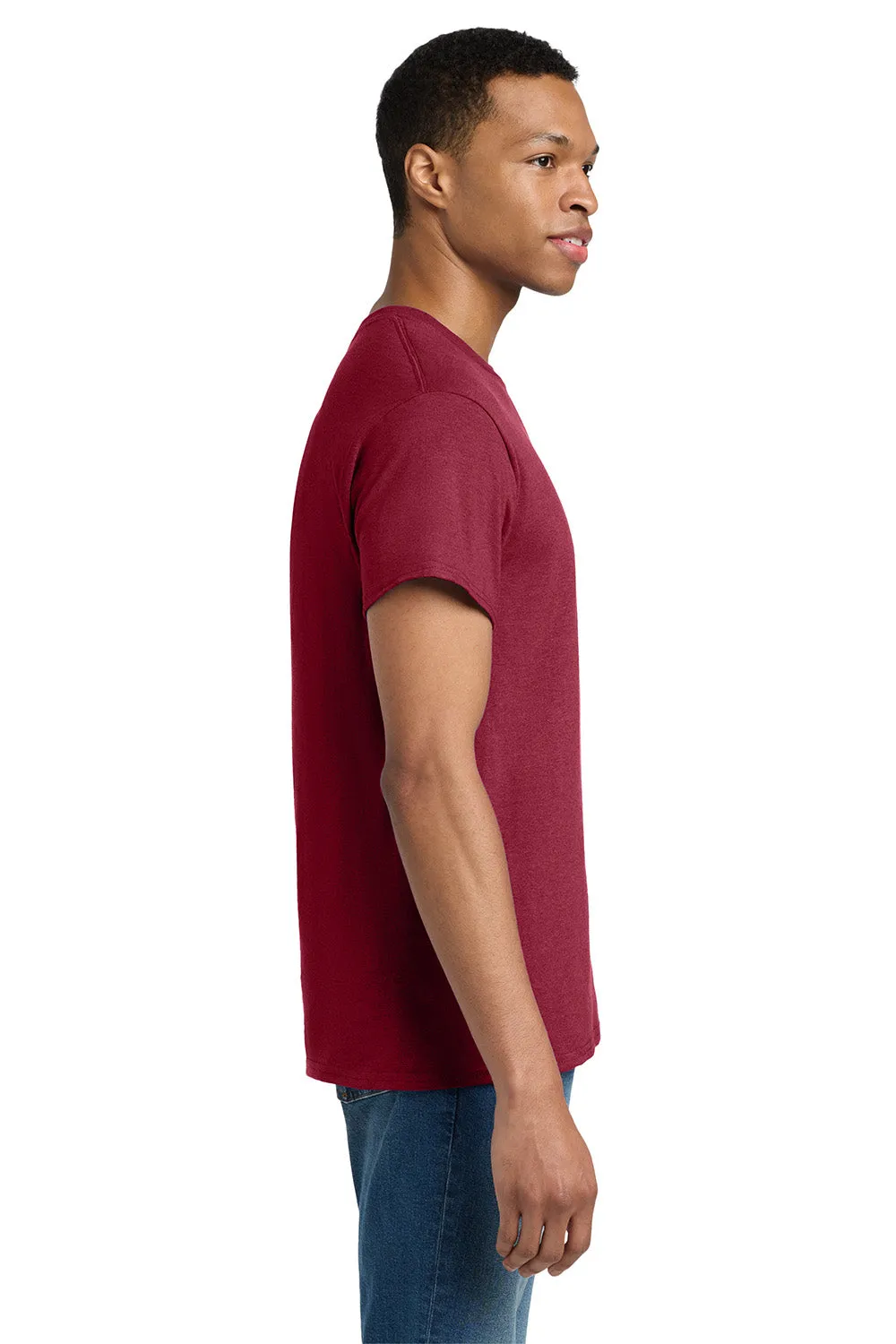 Gildan Mens Ultra Short Sleeve Crewneck T-Shirt - Antique Cherry Red  Affordable Clothing Gildan