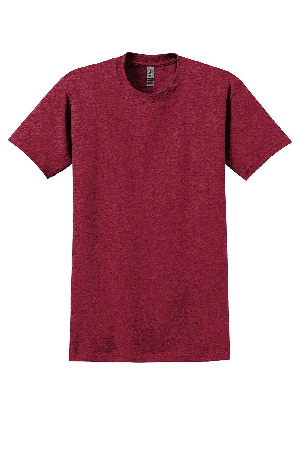 Gildan Mens Ultra Short Sleeve Crewneck T-Shirt - Antique Cherry Red  Affordable Clothing Gildan