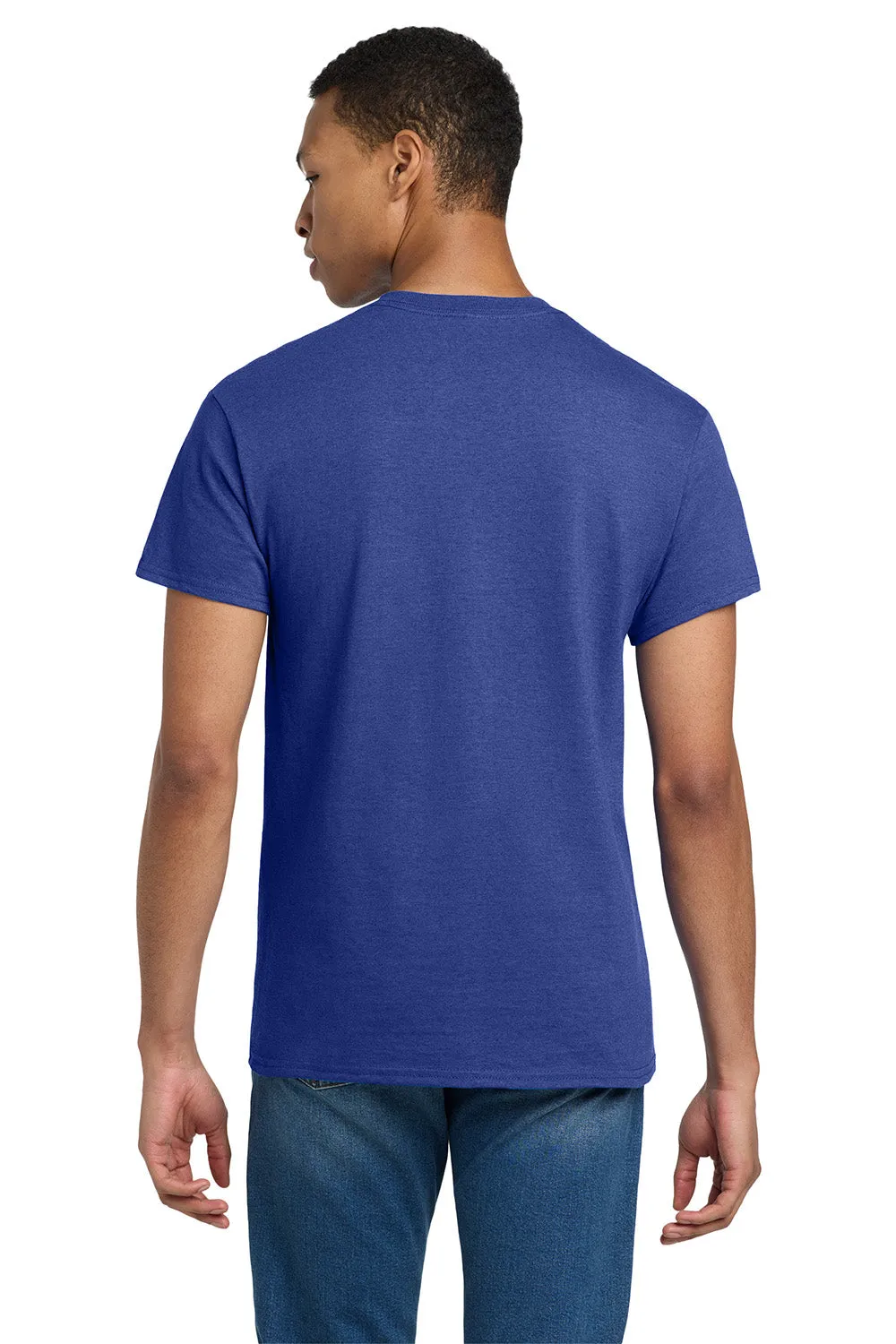 Gildan Mens Ultra Short Sleeve Crewneck T-Shirt - Antique Royal Blue  Affordable Clothing Gildan