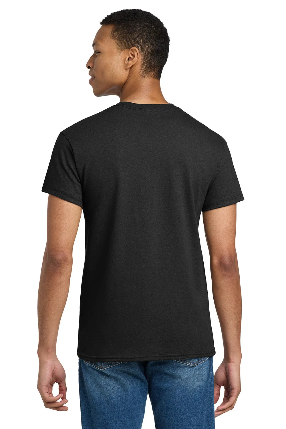 Gildan Mens Ultra Short Sleeve Crewneck T-Shirt - Black  Affordable Clothing Gildan