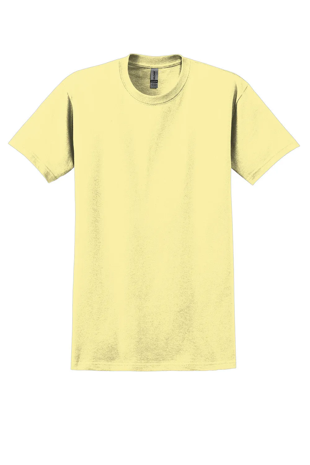 Gildan Mens Ultra Short Sleeve Crewneck T-Shirt - Cornsilk Yellow  Affordable Clothing Gildan
